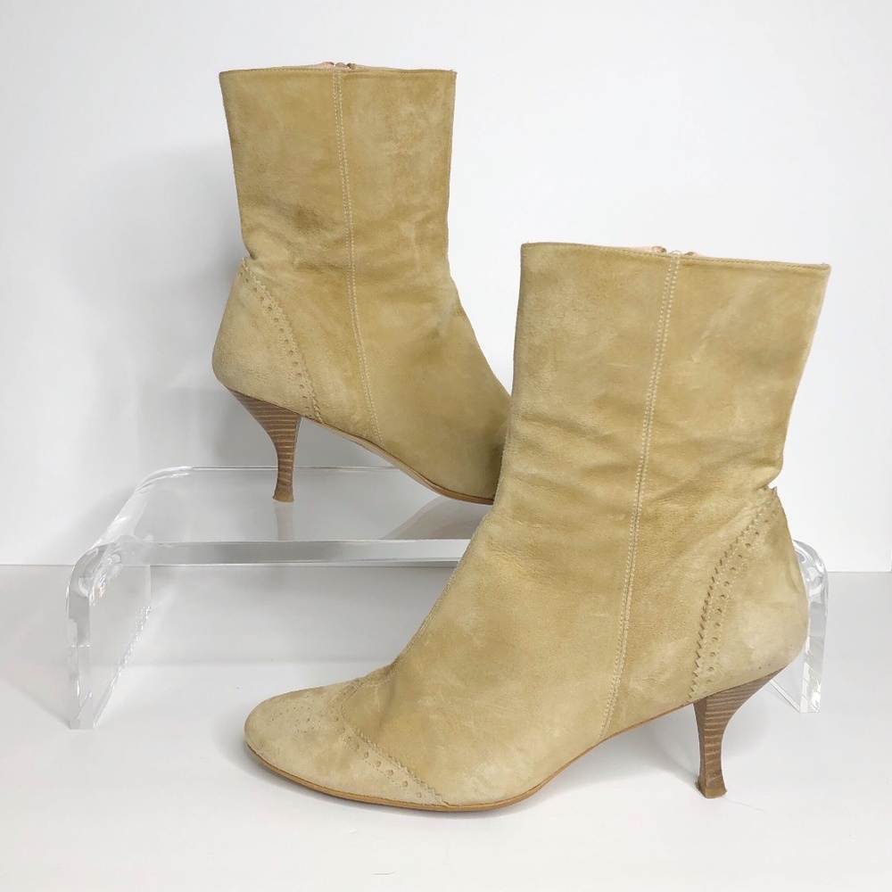 Mine De Rien Soft Suede Tan Boot EU 41 (US 10)